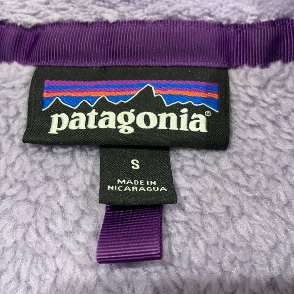 Patagonia Womens Purple Re-Tool Snap-T Pullover Sweater - WOMENS SIZE SMALL - Picture 7 of 14